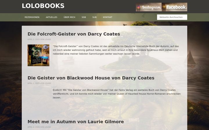 Screenshot of lolobooks.de