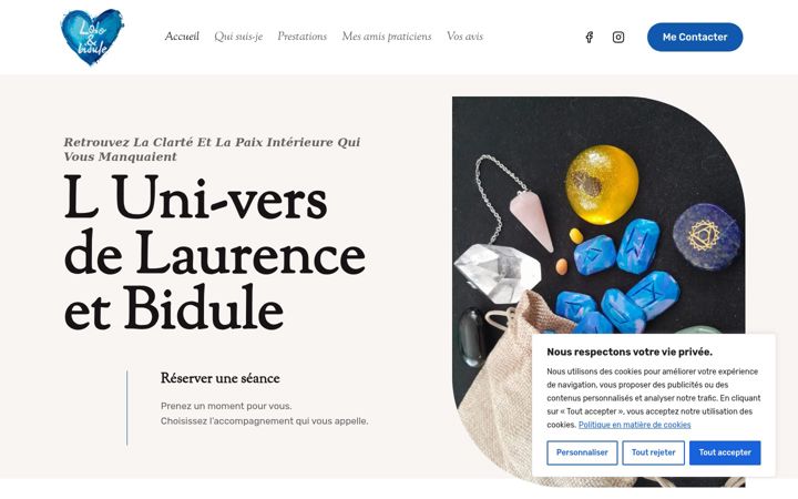 Screenshot of loloetbidule.com