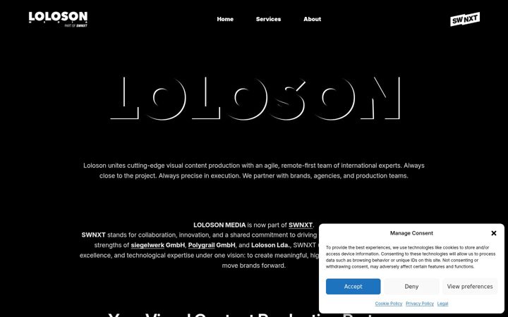Screenshot of loloson.com