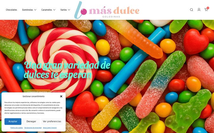 Screenshot of lomasdulceplasencia.com