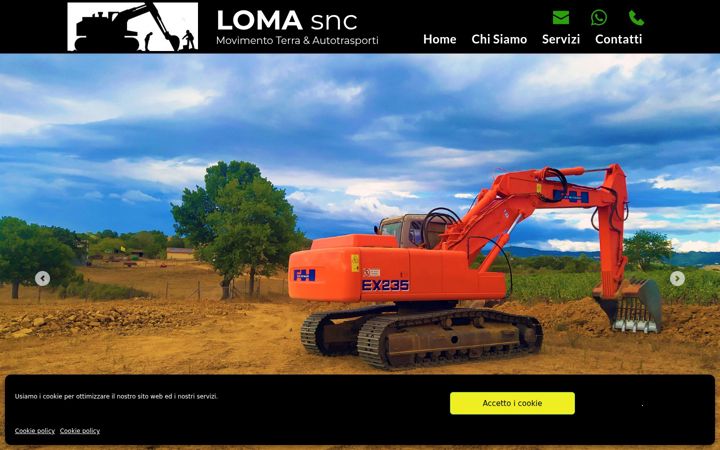 Screenshot of lomasnc.com