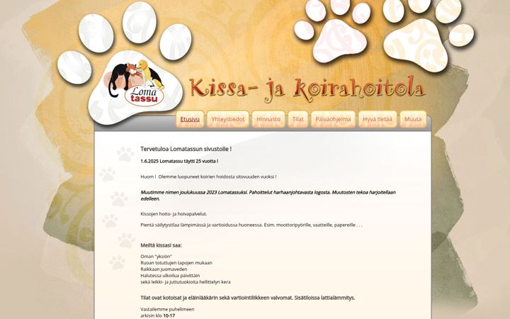 Screenshot of lomatassu.com