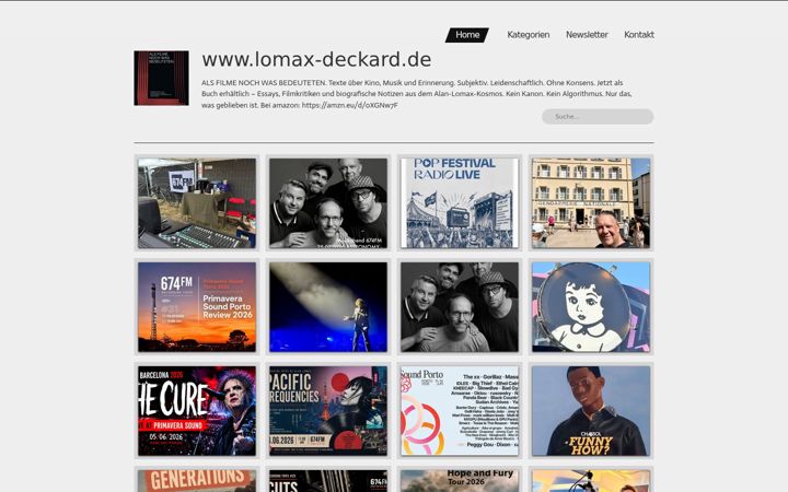 Screenshot of lomax-deckard.de