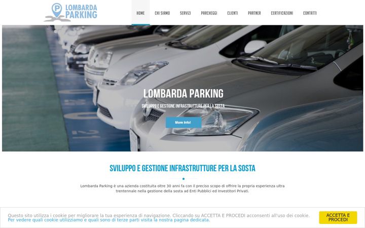 Screenshot of lombardaparking.it
