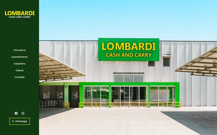Ekraanipilt saidist lombardicashandcarry.it