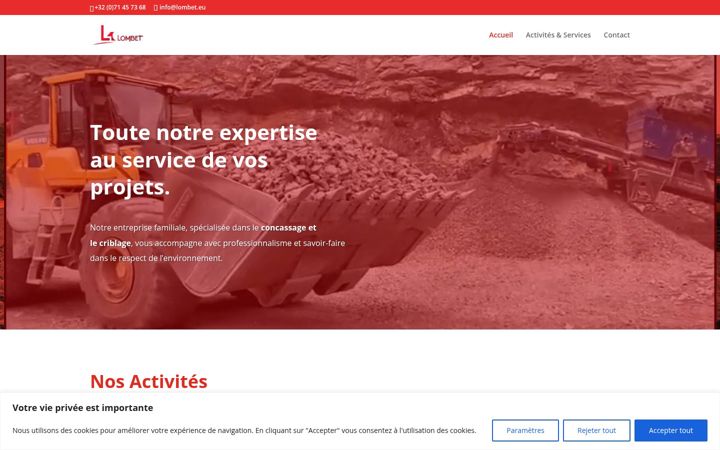 Screenshot of lombet.eu