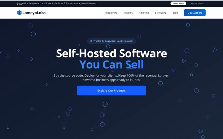 Screenshot of lomeyolabs.com