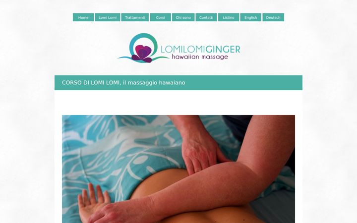 Screenshot of lomilomitalia.com