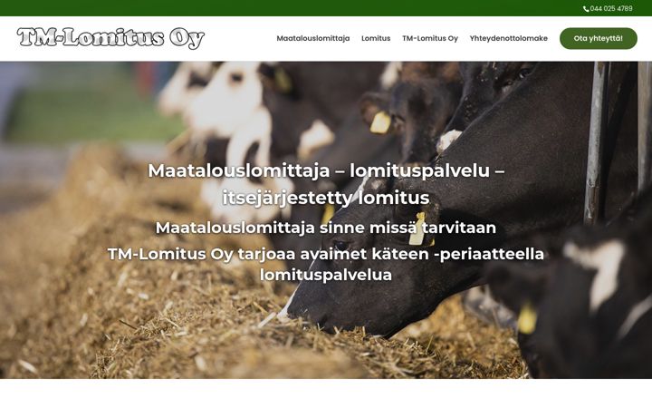 Screenshot of lomitus.net