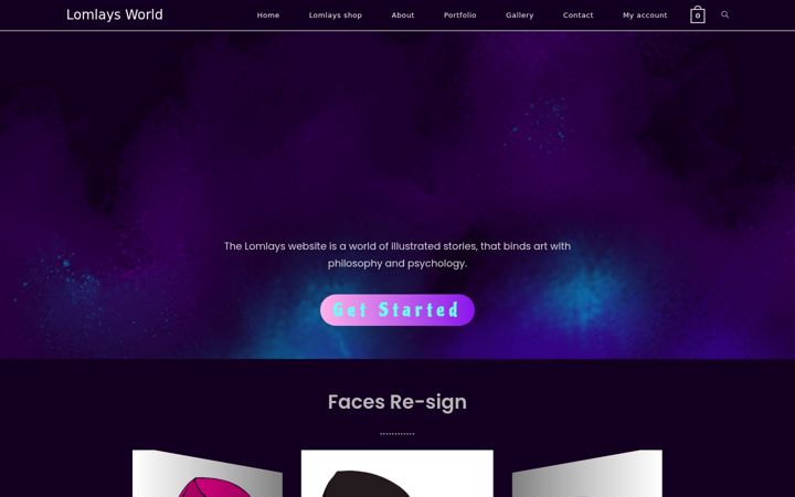 Screenshot of lomlays.com