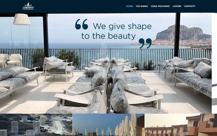 Screenshot of lomonacocostruzioni.it