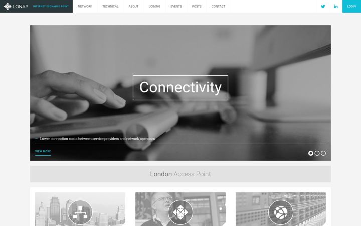 Kuvakaappaus sivustosta lonap.net.uk