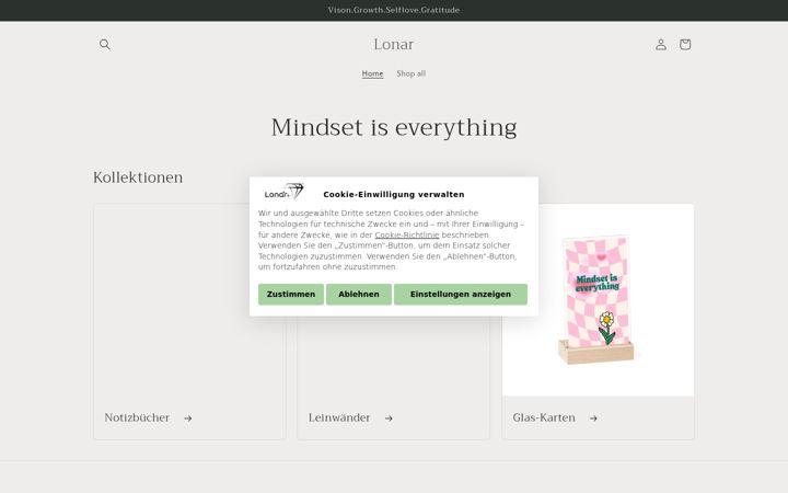 Screenshot of lonar.de