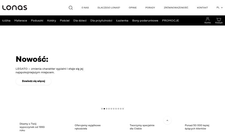 Screenshot of lonas.pl