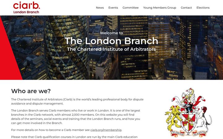 Screenshot of londonarbitrators.org