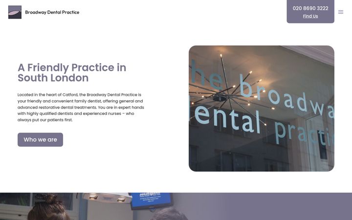 Screenshot of londondental.com