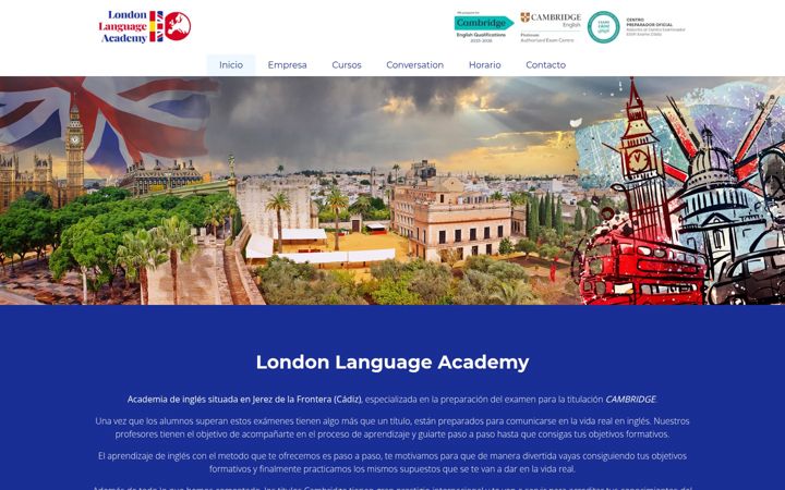Screenshot of londonla.es