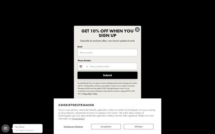 Screenshot of londonlash.nl