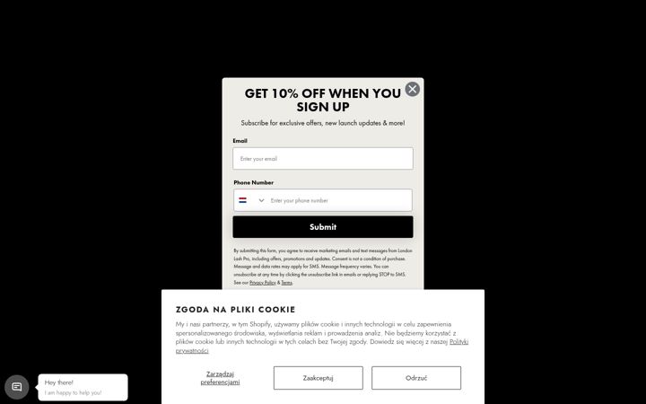 Screenshot of londonlash.pl