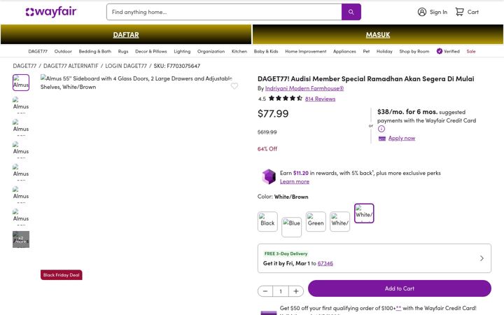 Screenshot of londonmillenniumbridge.com
