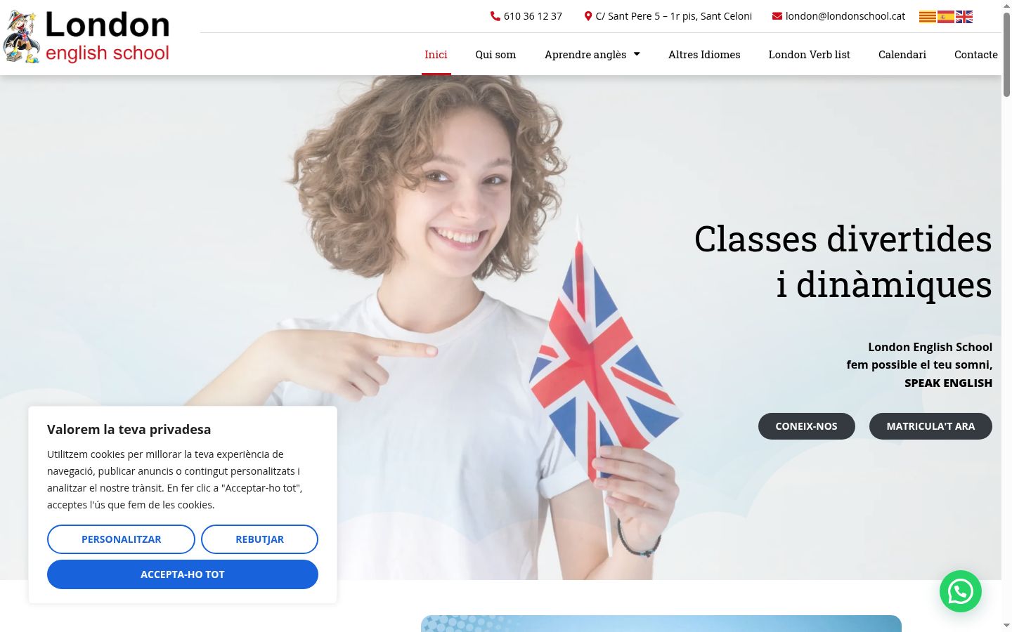 Sutikimo reklamjuostės, rodytos prieš bet kokią sąveiką, ekrano kopija