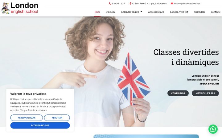 Screenshot of londonschool.cat