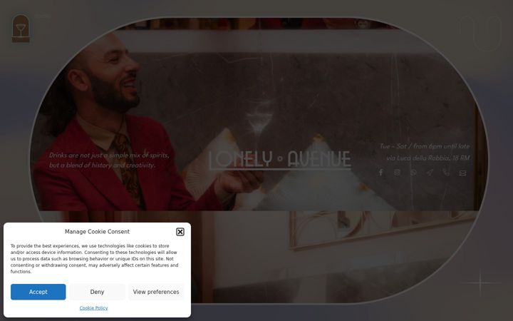 Screenshot of lonelyavenue.it