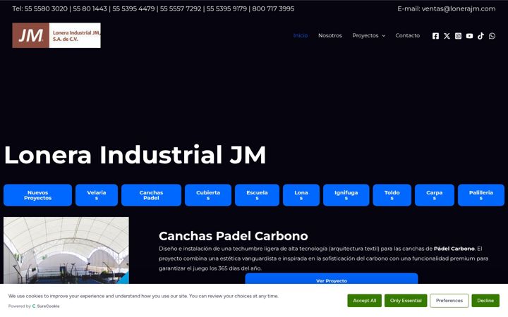 Screenshot of lonerajm.com