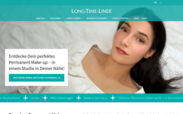 Screenshot ta' long-time-liner.com