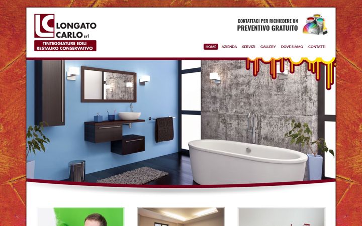 Screenshot of longatotinteggiature.it