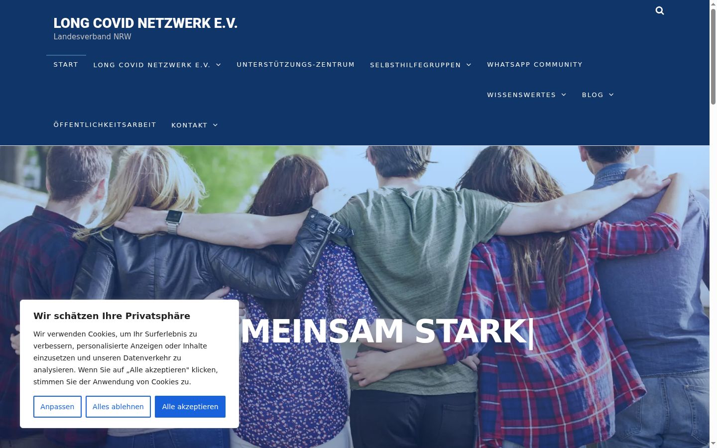 Zrzut ekranu banera zgody wyświetlanego przed jakąkolwiek interakcją