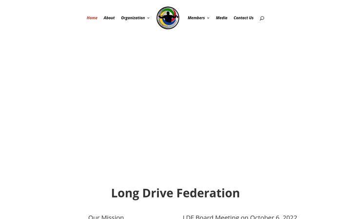 Screenshot of longdrivefederation.org