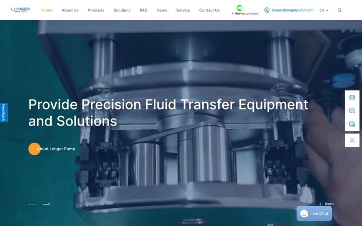 Screenshot of longerpump.com
