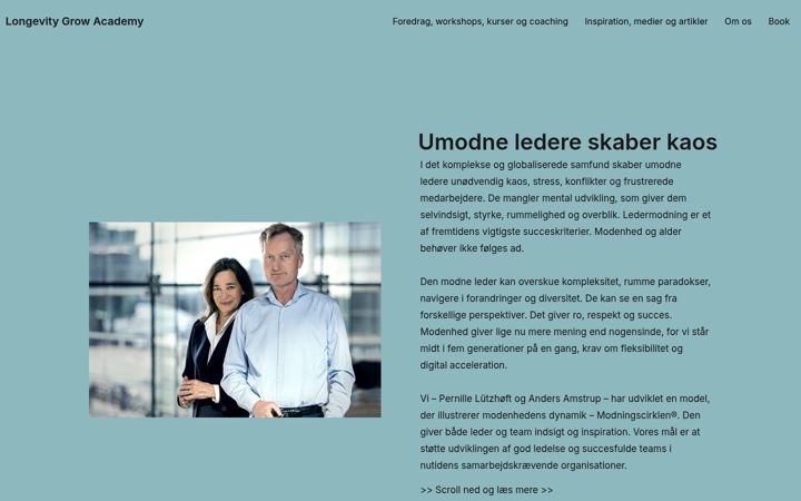 Captura de ecrã de longevity-grow-academy.com