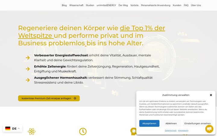 Screenshot of longevitycorporation.com