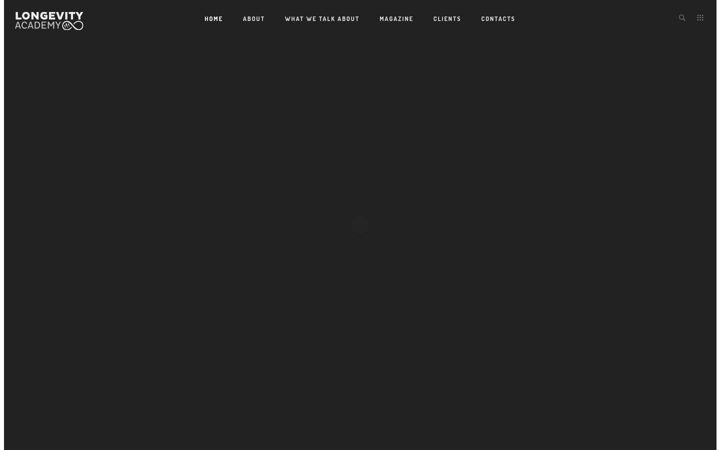 Screenshot of longevityjourney.com