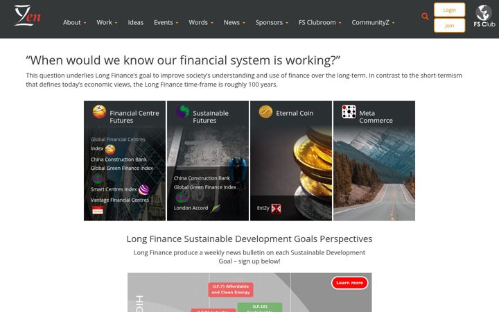 Screenshot of longfinance.net