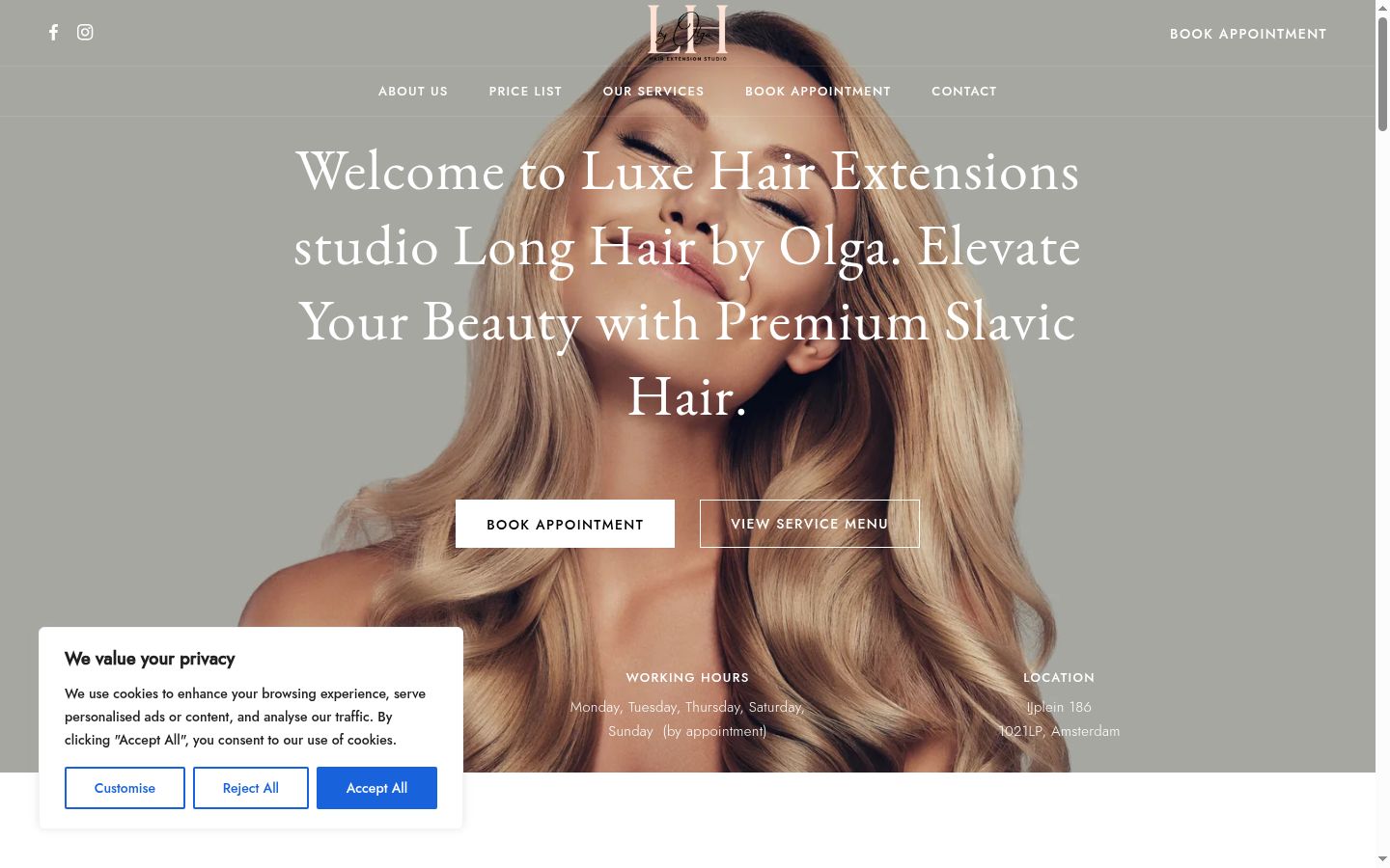 Ekraanipilt nõusolekubännerist, mida näidati enne mis tahes suhtlust