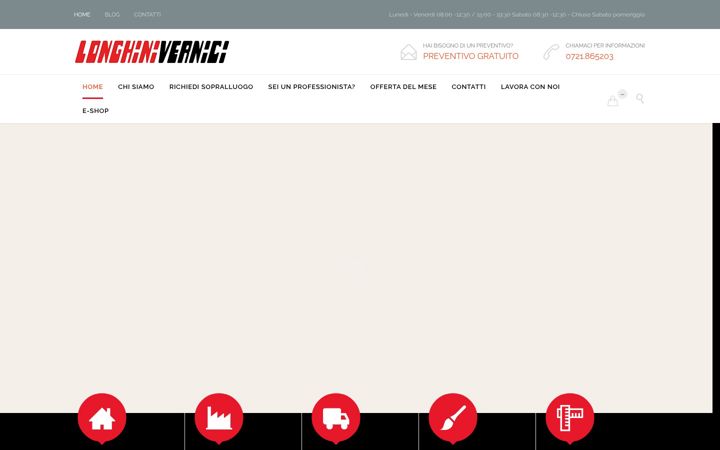 Screenshot of longhinivernici.it