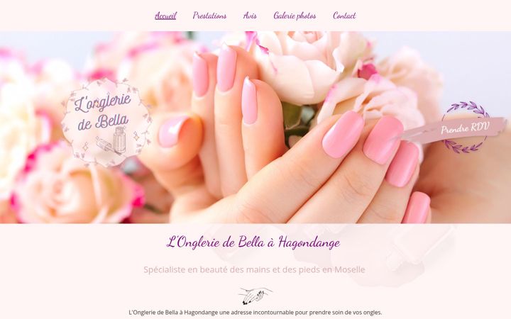 Screenshot of longlerie-de-bella.fr