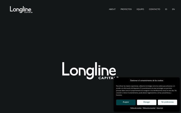 Screenshot of longlinecapital.es