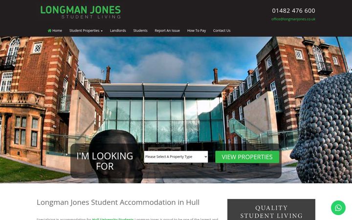 Screenshot of longmanjones.co.uk