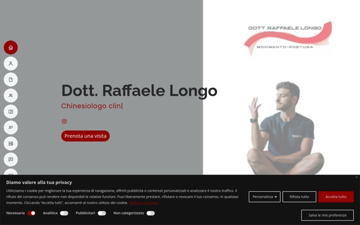 Screenshot of longoraffaeleposturologo.it