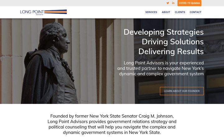Screenshot of longpointadvisors.com