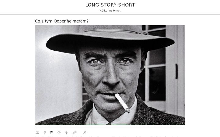Screenshot of longstoryshort.pl
