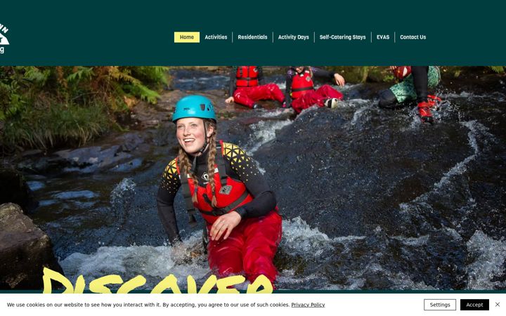 Screenshot of longtownoutdoorlearning.co.uk