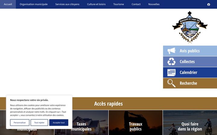 Screenshot of longuerive.ca