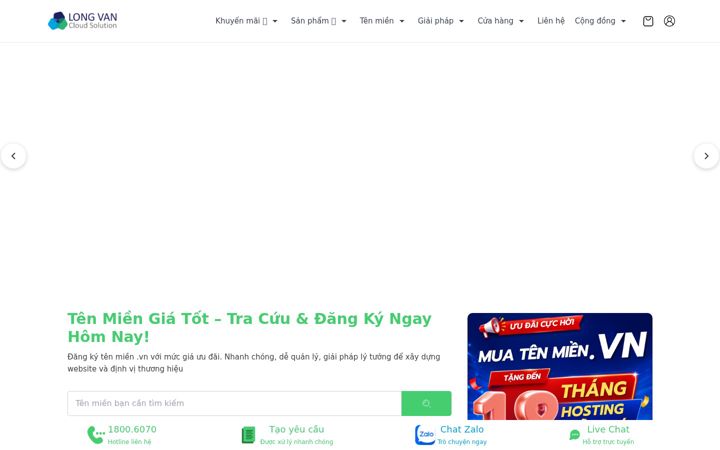 Screenshot of longvan.net
