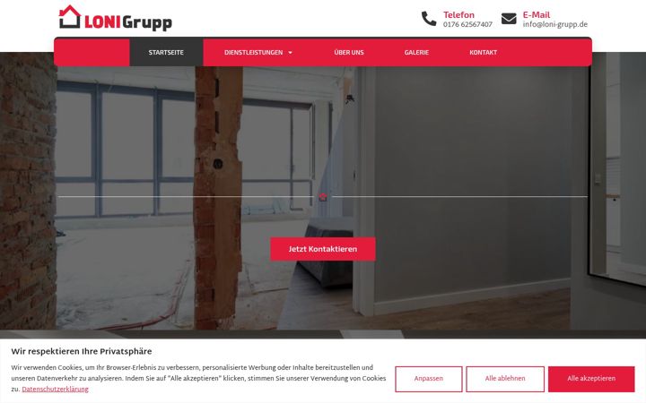 Screenshot of loni-grupp.de