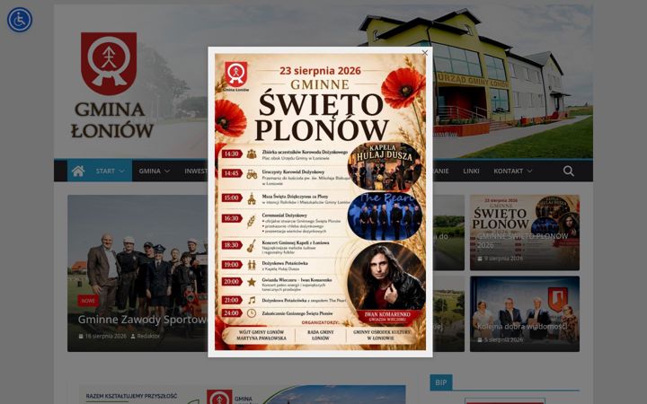 Screenshot of loniow.pl